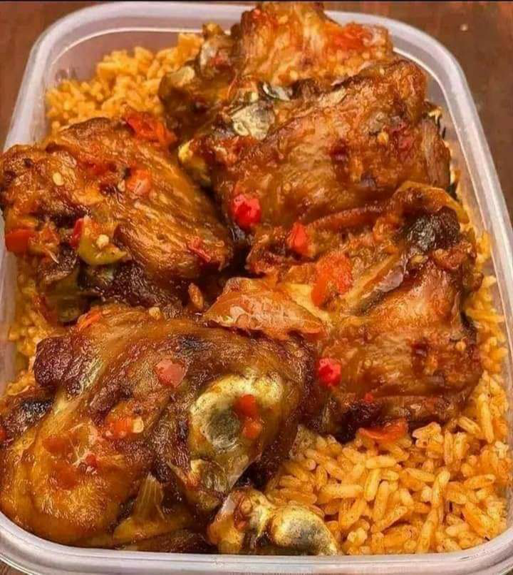 Jallof-Rice with Chicken